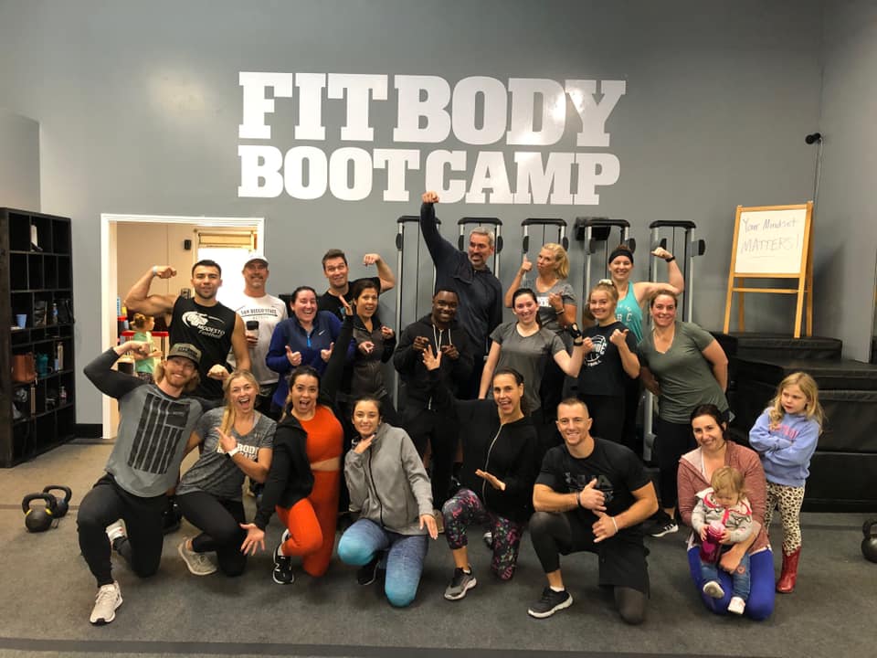 Team Henson at Fit Body Boot Camp